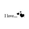 I love...